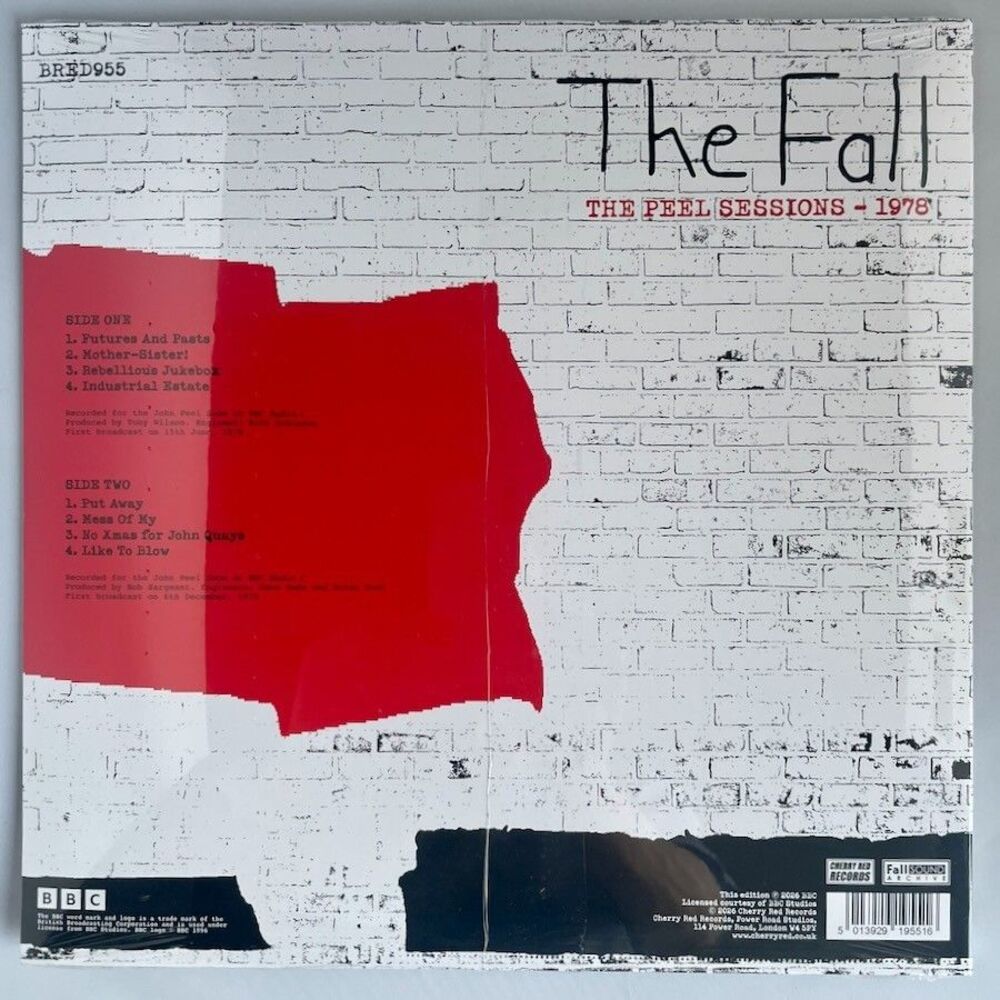 The Fall – The Peel Sessions 1978 – Vinyl, LP, Cherry Red, 2026, Brit Indie Rock